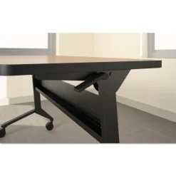 Outlet 46.88 in. x 21.25 in. x 27.88 in. Flip-n-Go Table Base - Black Office Furniture & Lighting