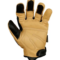 Best CG Heavy Duty Gloves - Large, Tan/Black Work Gloves