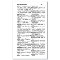Hot 928 Pages Paperback Spanish-English Dictionary Paper & Printables