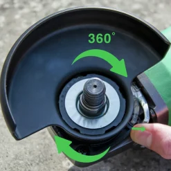 Online 12 Amp Brushless Paddle Switch 5 in. Corded Disc Grinder with Brake Angle Grinders