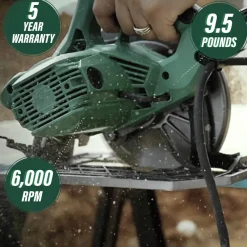 Discount C7SB3M 15 Amp Single Bevel 7-1/4 in. Corded Circular Saw with Blower Function, and Aluminum Die Cast Base Circular Saws|Scroll Saws