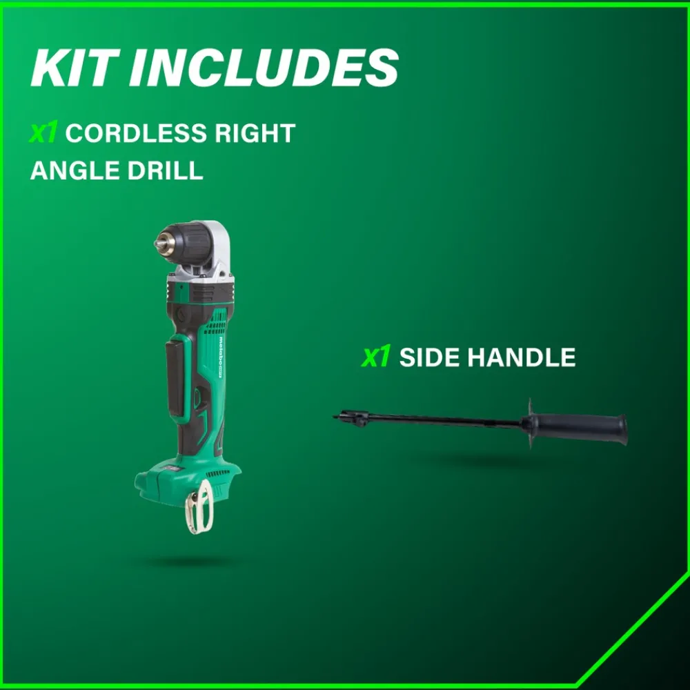 Best 18V Lithium-Ion 3/8 in. Cordless Angle Drill (Tool Only) Right Angle Drills