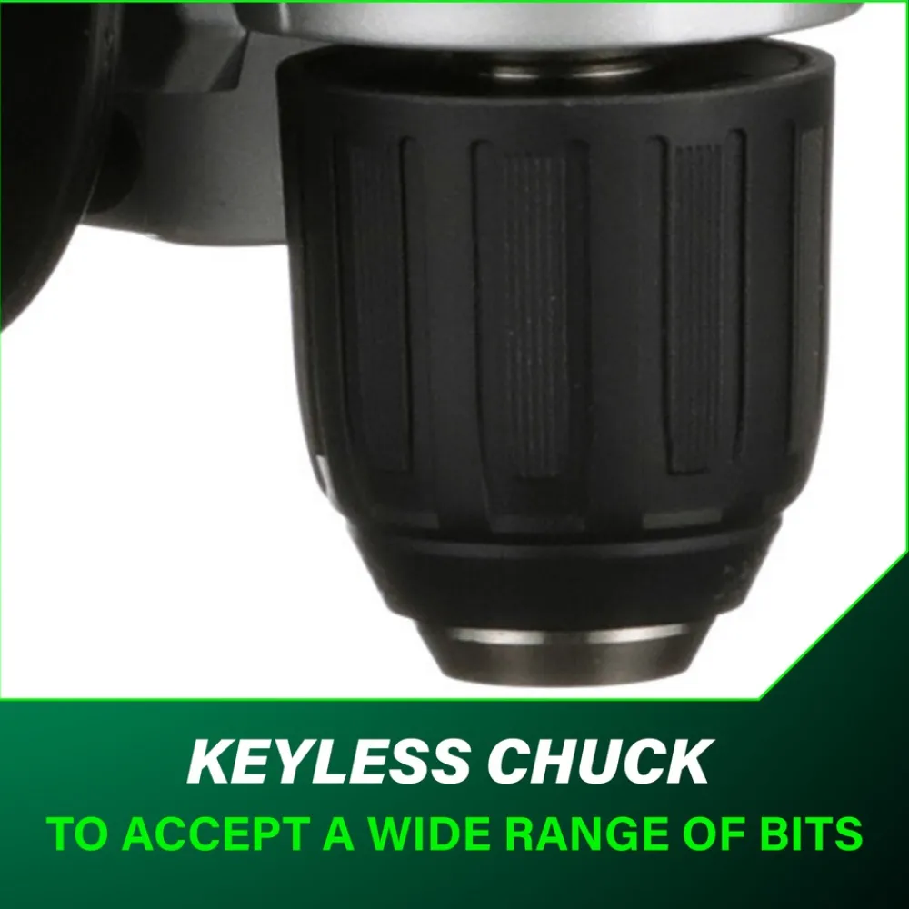 Best 18V Lithium-Ion 3/8 in. Cordless Angle Drill (Tool Only) Right Angle Drills