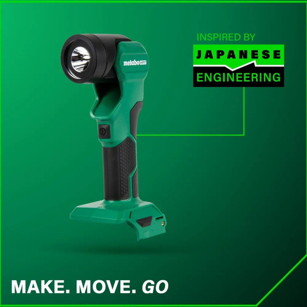 New 18V Multivolt 250 Lumen Lithium-Ion Cordless LED Flashlight (Tool Only) Flashlights