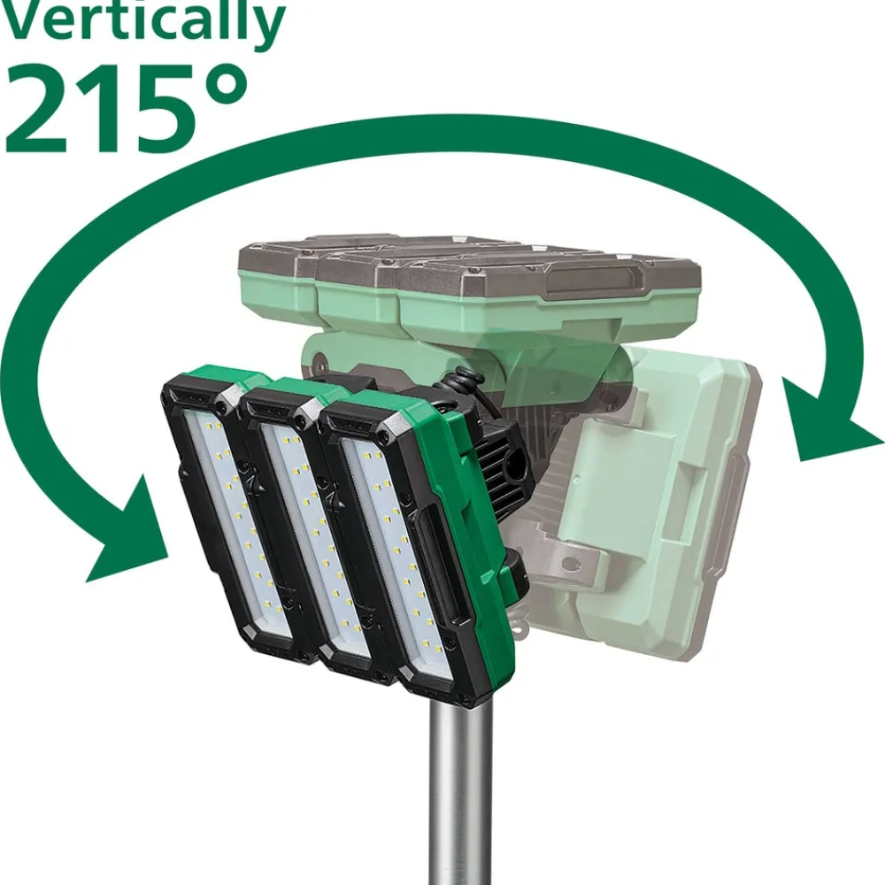 Best 18V MultiVolt 4000 Lumen Lithium-Ion Cordless LED Tripod Site Light (Tool Only) Work Lights