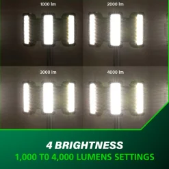 Best 18V MultiVolt 4000 Lumen Lithium-Ion Cordless LED Tripod Site Light (Tool Only) Work Lights