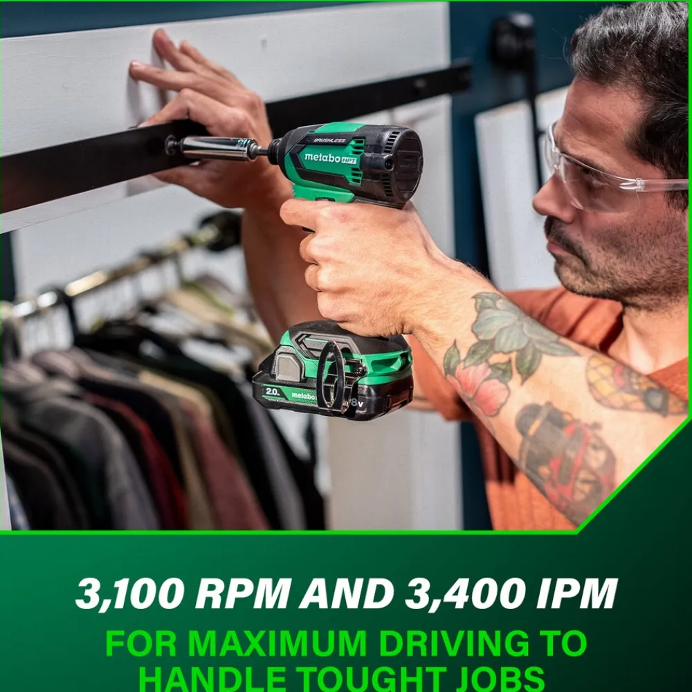 New 18V MultiVolt Lithium-Ion Brushless Cordless Impact Driver Kit (2 Ah) Impact Drivers|Impact Drivers