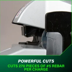 Clearance VB3616DAM 36V MultiVolt Portable Cordless Rebar Bender/Cutter Kit (4 Ah) Copper And Pvc Cutters