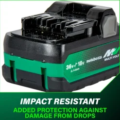 Online 18V/36V MultiVolt 5 Ah/2.5 Ah Water and Impact Resistant Lithium-Ion Battery Power Tool Accessories