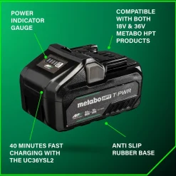 Sale 36V/18V MultiVolt 4 Ah/8 Ah T-PWR Lithium-Ion Battery Office Electronics & Batteries