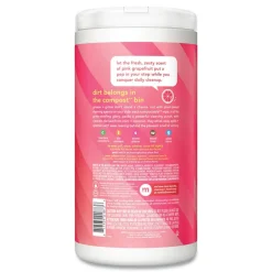 New 1 Ply All Purpose Cleaning Wipes - White Pink Grapefruit (6/Carton) Cleaning & Janitorial Supplies