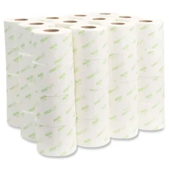 Hot Morsoft 2-Ply Septic-Safe Controlled Bath Tissue - White (600 Sheets/Roll, 48 Rolls/Carton) Paper & Dispensers