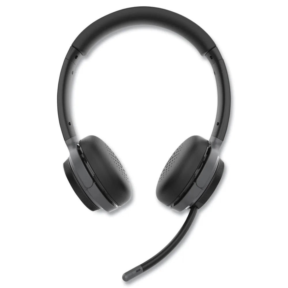 Discount Advantage Wireless Stereo Headset with Detachable Boom Microphone Office Electronics & Batteries