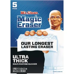 Discount 4.6 in. x 2.3 in. 1.2 in. Thick Ultra-Thick Magic Eraser - White (10/Carton) Cleaning & Janitorial Supplies