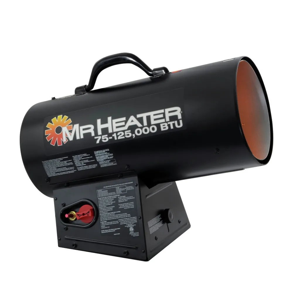 Sale MHQ125FAV 75,000 - 125,000 BTU Forced Air Propane Heater Heaters