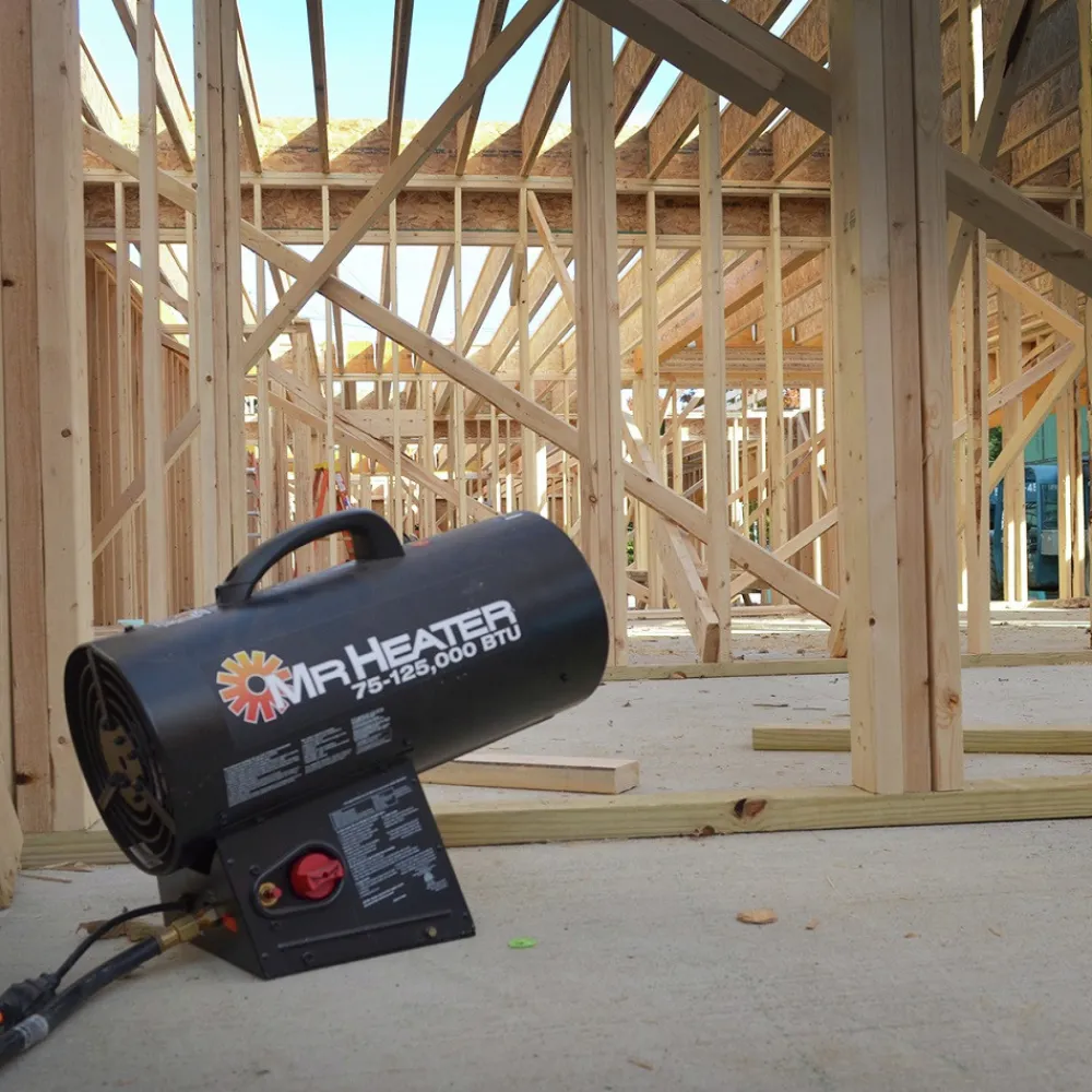 Sale MHQ125FAV 75,000 - 125,000 BTU Forced Air Propane Heater Heaters