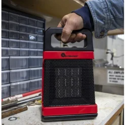 120V 12.5 Amp Portable Ceramic Corded Forced Air Electric Heater Heaters