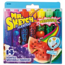 Discount Broad Chisel Tip Washable Markers - Assorted Colors (1-Set) Pens, Pencils & Markers