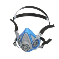 Outlet Advantage 200 LS Respirator with 2-Piece Neckstrap - Medium, Blue Masks