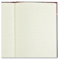 Discount Texthide Eye-Ease 14.25 in. x 8.75 in. Sheets Record Book - Black/Burgundy/Gold Cover Paper & Printables