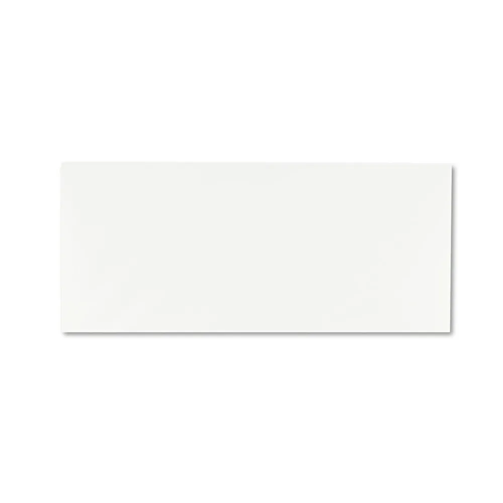 Clearance 4.13 in. x 9.5 in. CLASSIC CREST Commercial Flap Gummed Closure #10 Envelope - Avon Brilliant White (500/Box) Mailing, Packing & Shipping
