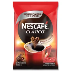 Sale 12524962 8 oz Dark Roast Instant Coffee - Clasico (12/Carton) Food And Snacks