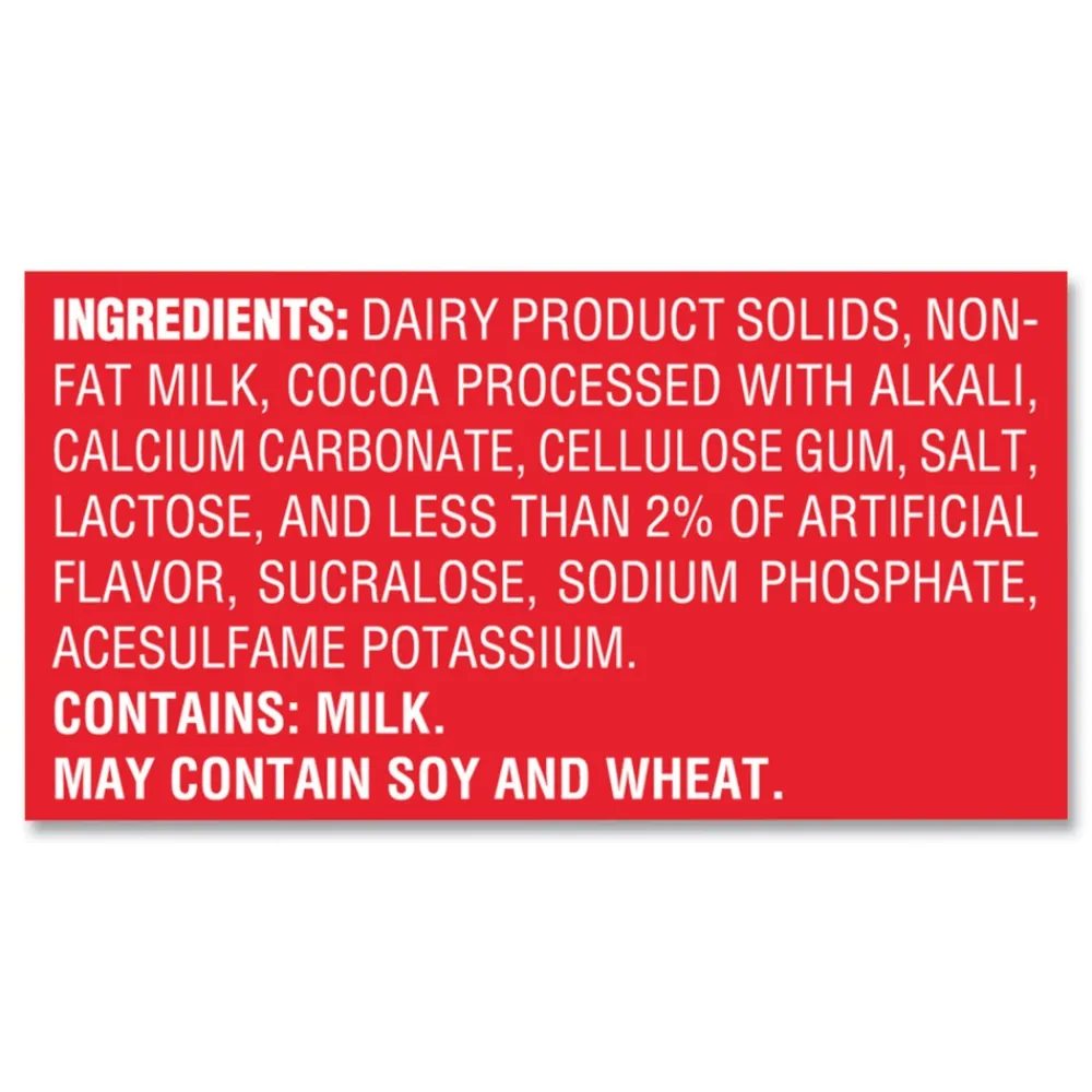 Outlet 12240821 0.28 oz Hot Cocoa Mix Packet - Rich Chocolate (180/Carton) Food And Snacks