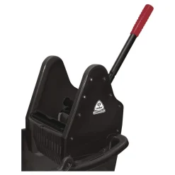 Outlet Premier Downpress Mop Bucket and Wringer, 35 qt, Black Cleaning & Janitorial Supplies