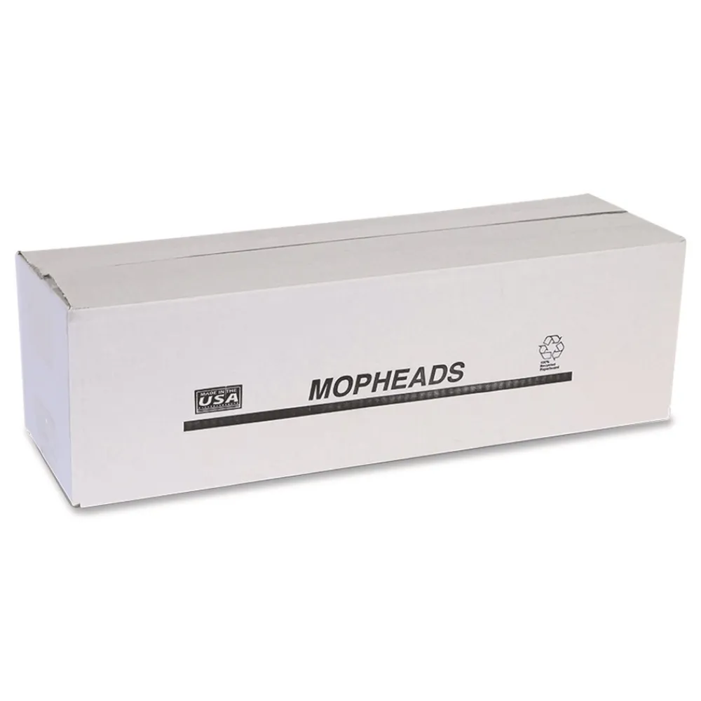 Discount MaxiClean Loop-End Mop, Cotton/Synthetic, 20 oz, Blue Cleaning & Janitorial Supplies