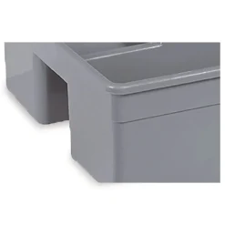Hot MaxiRough Maid Caddies, 2 Compartments, 12 x 7, Gray Cleaning & Janitorial Supplies