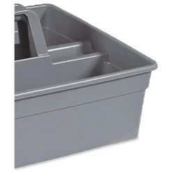 Hot MaxiRough Maid Caddies, 2 Compartments, 12 x 7, Gray Cleaning & Janitorial Supplies