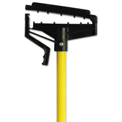 New 60 in. Quick-Change Fiberglass Mop Handle - Yellow (6/Carton) Cleaning & Janitorial Supplies