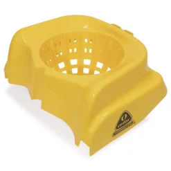 Hot MaxiRough Institutional Mop Bucket and Wringer, 35 qt, Yellow Cleaning & Janitorial Supplies