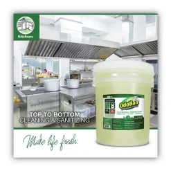 911062-5G CONCENTRATED ODOR ELIMINATOR AND DISINFECTANT, EUCALYPTUS, 5 GAL PAIL Odor Control