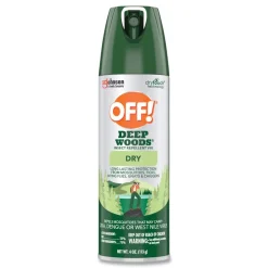 Sale Deep Woods 4 oz. Aerosol Spray Dry Insect Repellent - Neutral Scent (12/Carton) Cleaning & Janitorial Supplies