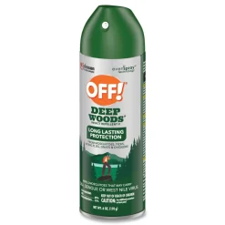 Online Deep Woods 6-Ounce Dry Insect Repellent Aerosol Spray - Neutral (12/Carton) Cleaning & Janitorial Supplies