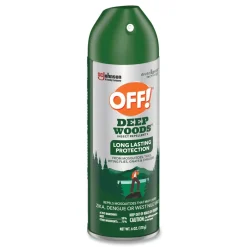 Online Deep Woods 6-Ounce Dry Insect Repellent Aerosol Spray - Neutral (12/Carton) Cleaning & Janitorial Supplies