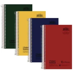 Sale 9.5 x 6 Sheets (150) Recycled Small Notebooks - Randomly Assorted Covers Paper & Printables