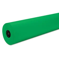 Clearance 36 in. x 1000 ft. 40 lb Cover Weight Decorol Flame Retardant Art Rolls - Tropical Green (1-Roll) Arts & Crafts Supplies