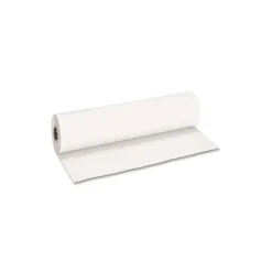 Online 36 in. x 1000 ft. 40 lb Cover Weight Decorol Flame Retardant Art Rolls - Frost White (1-Roll) Arts & Crafts Supplies