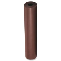 Discount 35 lbs. Wrapping Weight 36 in. x 1000 ft. Rainbow Duo-Finish Colored Kraft Paper - Brown (1-Roll) Arts & Crafts Supplies