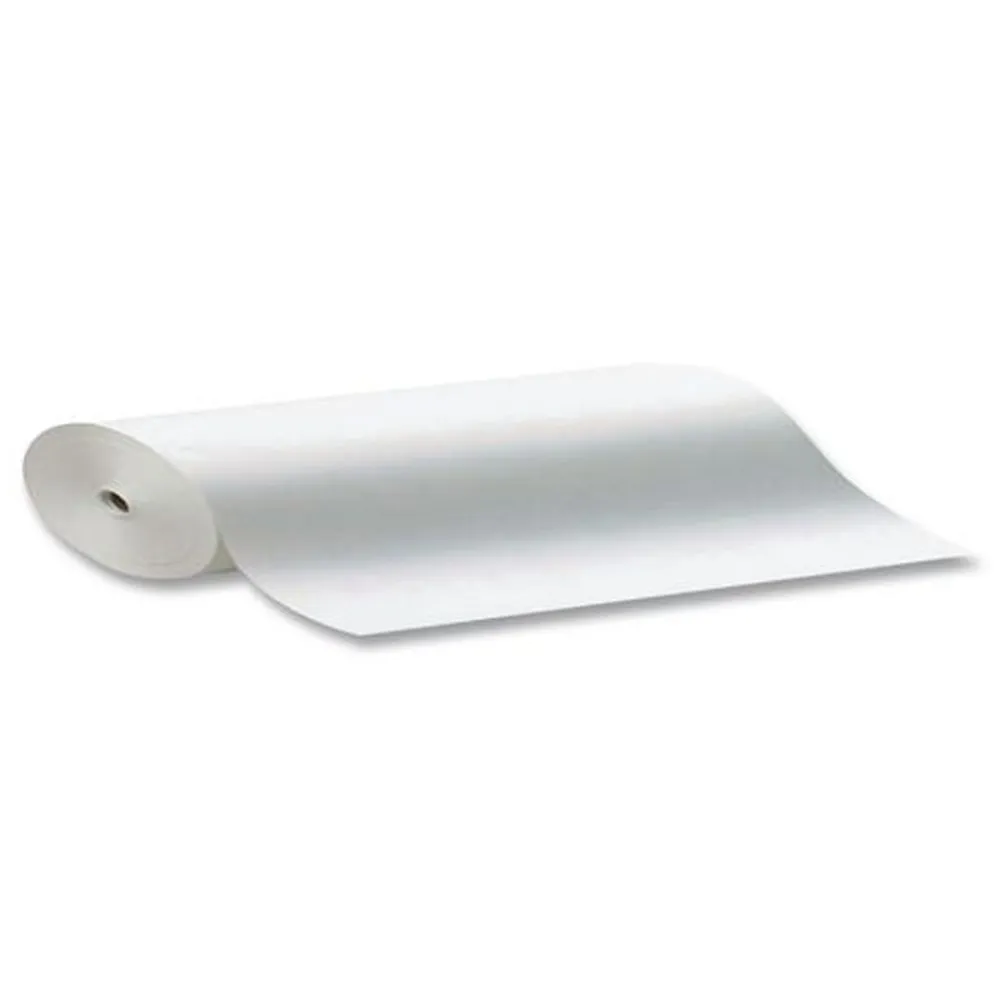 P5636 36 in. x 1,000 ft. 40 lbs. Wrapping Weight Kraft Paper Roll - White (1-Roll) Mailing, Packing & Shipping