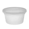 Sale 4.55 in. x 2.45 in. x 2.45 in. 12 oz. Newspring DELItainer Plastic Microwavable Container - Clear (240/Carton) Tabletop And Serveware
