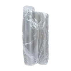 Sale EarthChoice 4.92 in. x 5.87 in. x 1.89 in. 12 oz. Recycled PET Hinged Plastic Container - Clear (200/Carton) Tabletop And Serveware