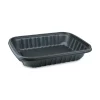 Discount EarthChoice Entree2Go 11.75 in. x 8.75 in. x 2.13 in. 64 oz. Plastic Takeout Container - Black (200/Carton) Tabletop And Serveware