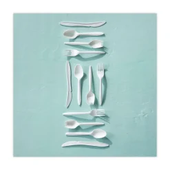 Outlet Fieldware Mediumweight Spoon Cutlery - White (1,000/Carton) Tabletop And Serveware