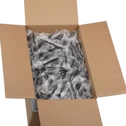 Hot Individually Wrapped Heavyweight Plastic Meadoware Cutlery Fork - Black (1000/Carton) Tabletop And Serveware