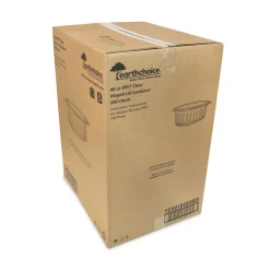 Online YCA910480000 EarthChoice 48 oz. Recycled PET Hinged Container - Clear (190/Carton) Tabletop And Serveware