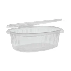 Online YCA910480000 EarthChoice 48 oz. Recycled PET Hinged Container - Clear (190/Carton) Tabletop And Serveware