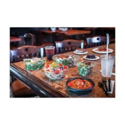 Online YCA910480000 EarthChoice 48 oz. Recycled PET Hinged Container - Clear (190/Carton) Tabletop And Serveware